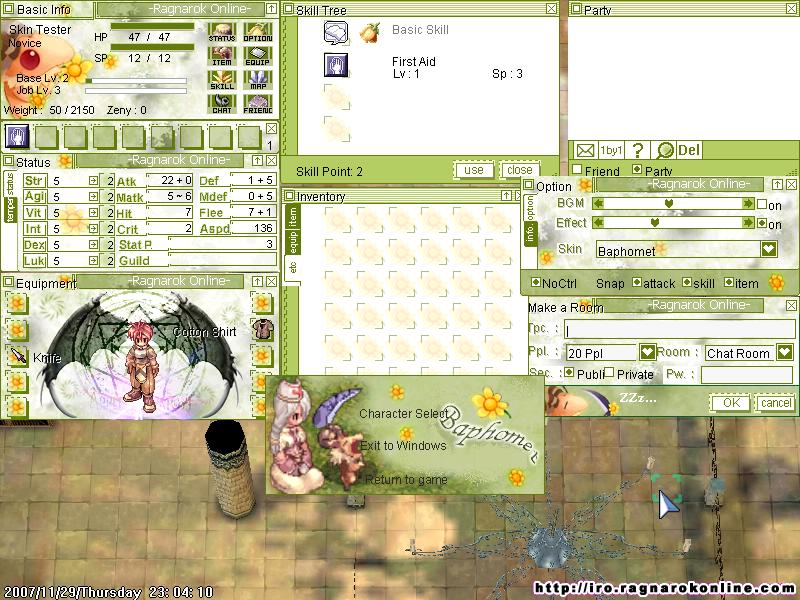 Skins Rag Skins · iRO Wiki - RagnaPlace
